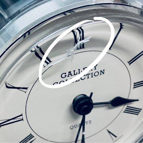 Gallery Collection Crystal Clock - Picture 6 of 7